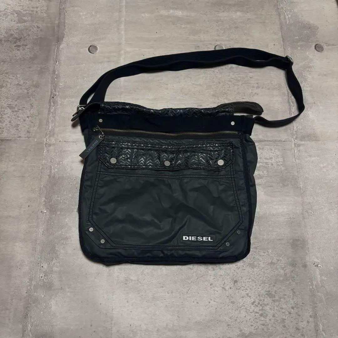 Diesel Men 00S Archives Shoulder Bag Y2K 39x38x13cm Luxury Diesel Men 00S Archives Shoulder Bag Y2K 39x38x13cm Luxury