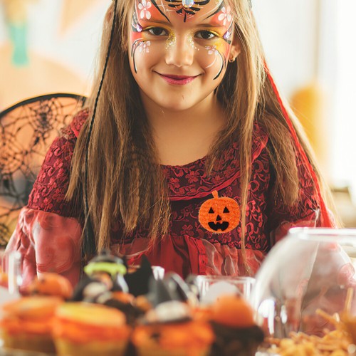 12 Pcs Kürbis-Ornamente Kind Halloween-Thema-Patches Zum Aufnähen - Zdjęcie 8 z 12