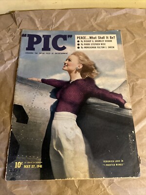 Pic Magazine May 27 1941 Veronica Lake In  I Wanted Wings 