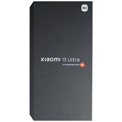 Xiaomi 13 Ultra 5G Black 1TB + 16GB Dual-Sim Factory Unlocked