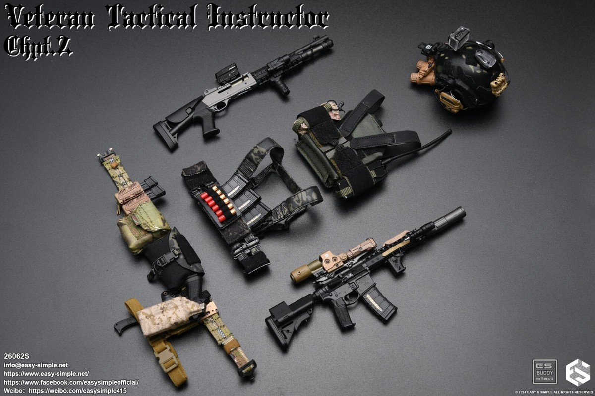 1:6 scale Easy & Simple Veteran Tactical Instructor Chapter 1:6 scale Easy & Simple Veteran Tactical Instructor Chapter