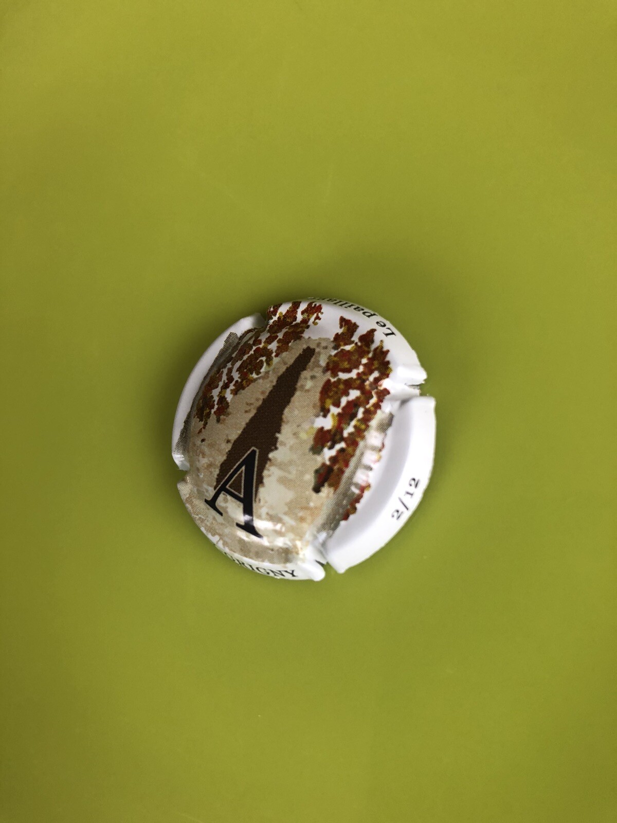 Capsule de champagne passy grigny Nouvelle Numéro 2/12 Le Paillage eBay