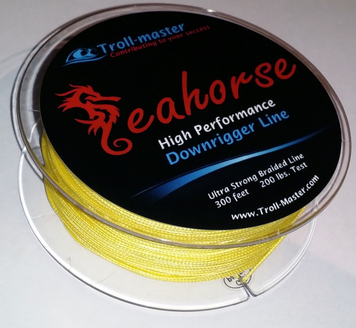 Downrigger Braided Line YELLOW 200 lb 300ft PENN CANNON SEAHORSE