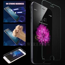 For iPhone 17/1615/14/13/12/11/XS/8/7 Clear Tempered Glass Screen Protector
