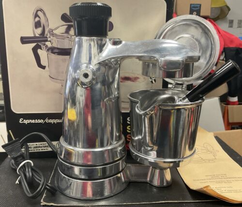 Vintage 70s SIGNOR SALTON EX-3 Electric Espresso Cappuccino Coffee Maker NEW Ex3 - Picture 3 of 13