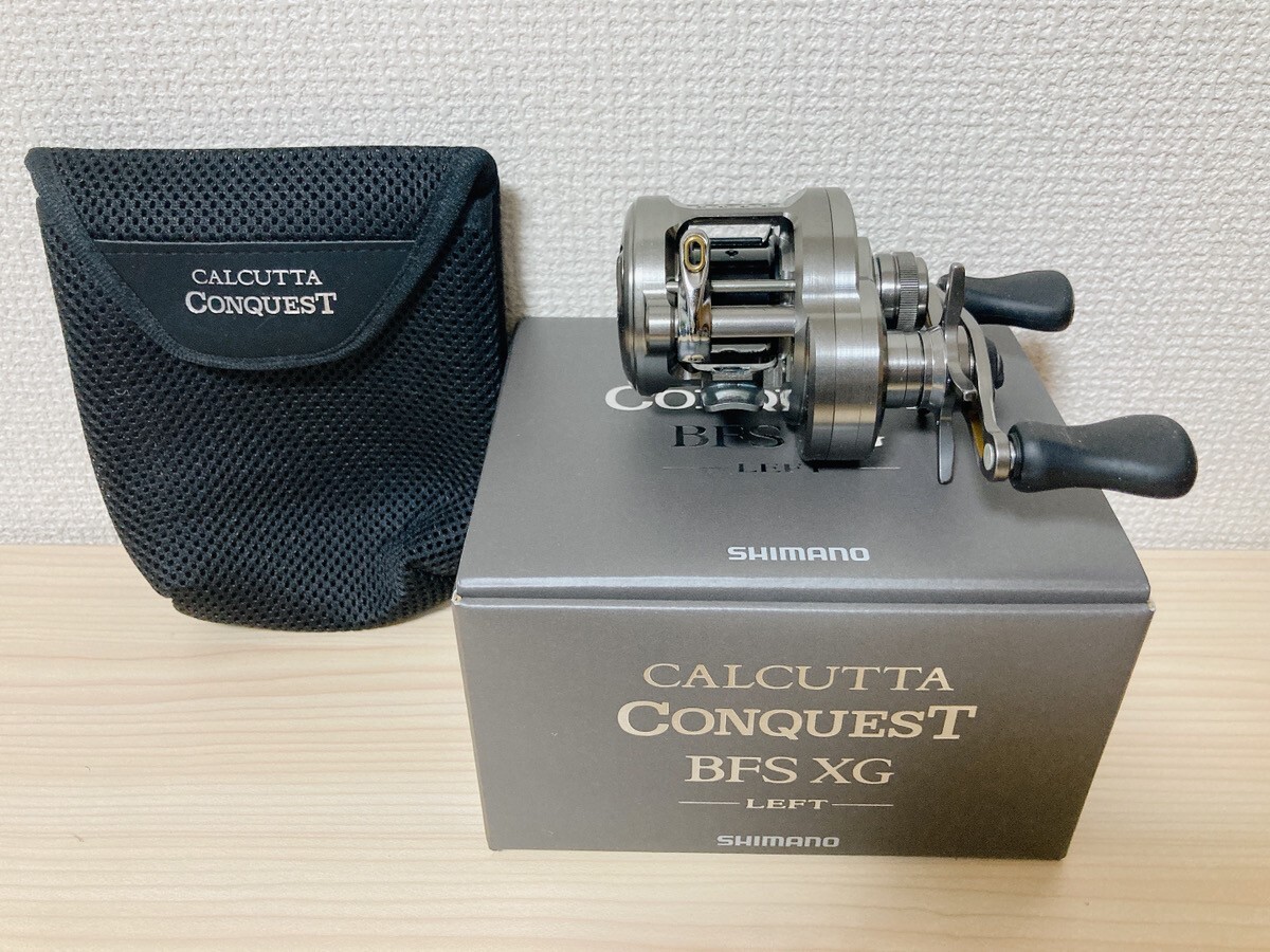 Baitcasting Reel 23 CALCUTTA CONQUEST BFS XG Left 8.9:1