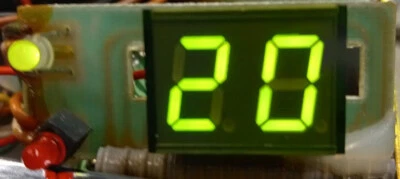 Green Cobra 29 142 148 Uniden .4" 2-Digit LED Channel Display Readout CA 16-Pin