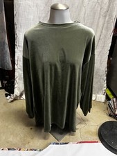 Fashion Nova Green Velet Long Sleeve