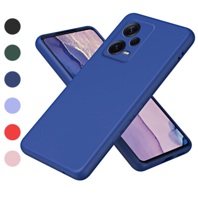 For Xiaomi 13 LITE Redmi NOTE12 PRO 9A 12C Shockproof Liquid Silicone Phone Case