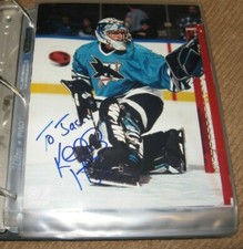 Kelly Hrudey Signed 8x10 Photo San Jose Sharks
