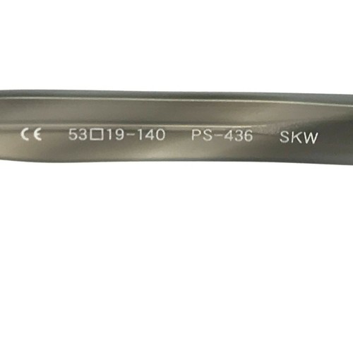 Paul Smith PS-436 SKW Eyeglasses Frames Gray Brown Horn Striped Logos 53-19-140 - 第 10/11 張圖片