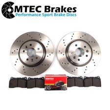 Renault Megane Coupé Rs 250 265 Trophy 275 Cadre Percé Frein Disques Mintex Pads