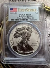 SILVER 2013-W AMERICAN EAGLE Reverse Proof PR69 First PCGS  RP-92