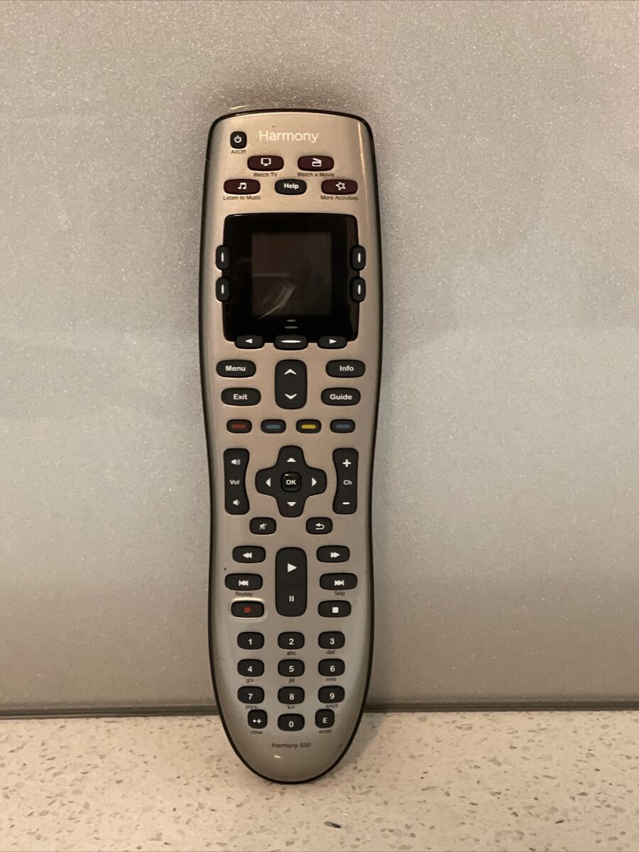 Logitech Harmony 650 Infrared All in One Remote Control Logitech Harmony 650 Infrared All in One Remote Control