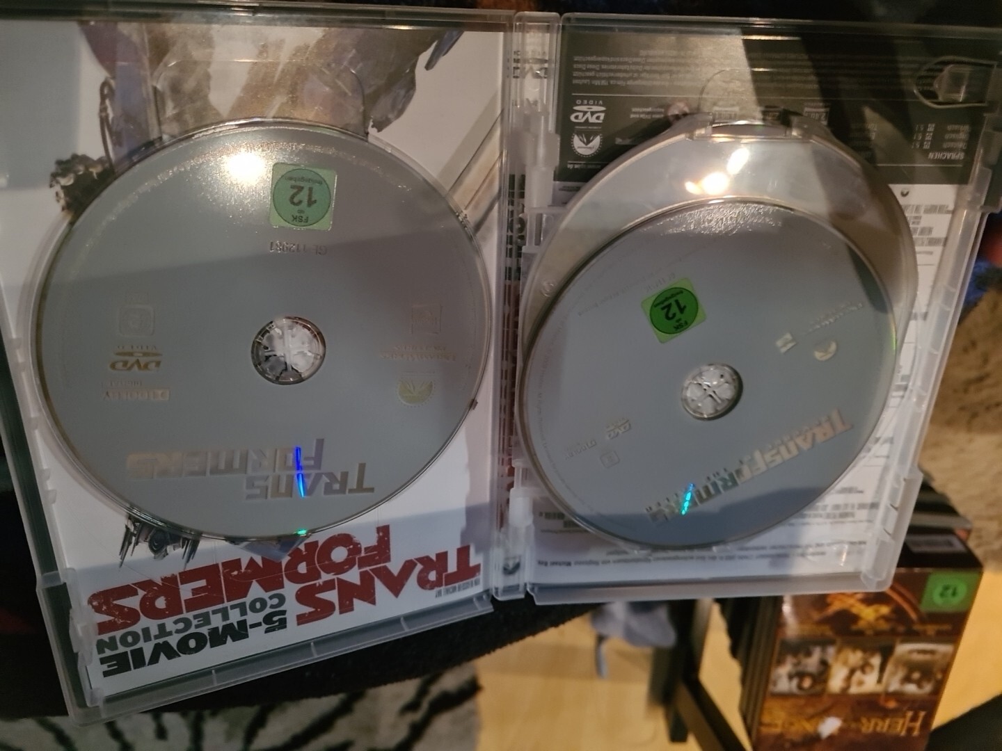 TRANSFORMERS 5 MOVIE COLLECTION DVDBox eBay