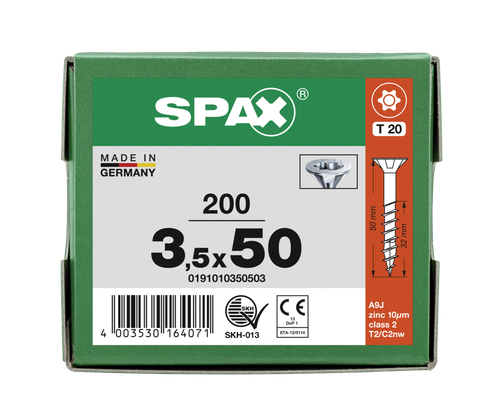 Spanplattenschrauben SPAX Wirox Torx alle Größen 3x30-6x260 Holzschrauben a - Bild 6 von 24