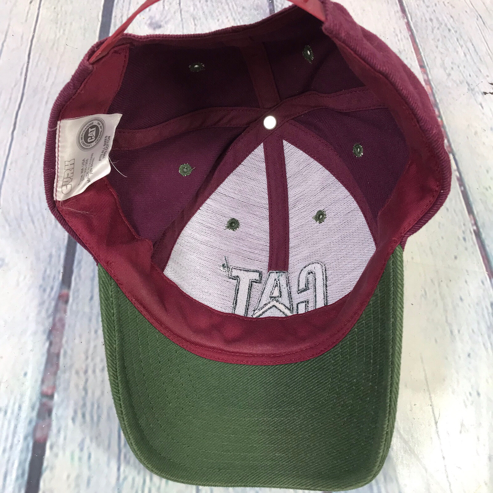 CAT Caterpillar Hat Cap Snapback Construction Tru… - image 8