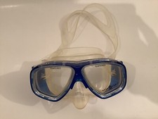 AQUA LUNG SPORT SILICON DIVING MASK WITH TEMPERED DIVING MASK ADULT SIZE SMALL