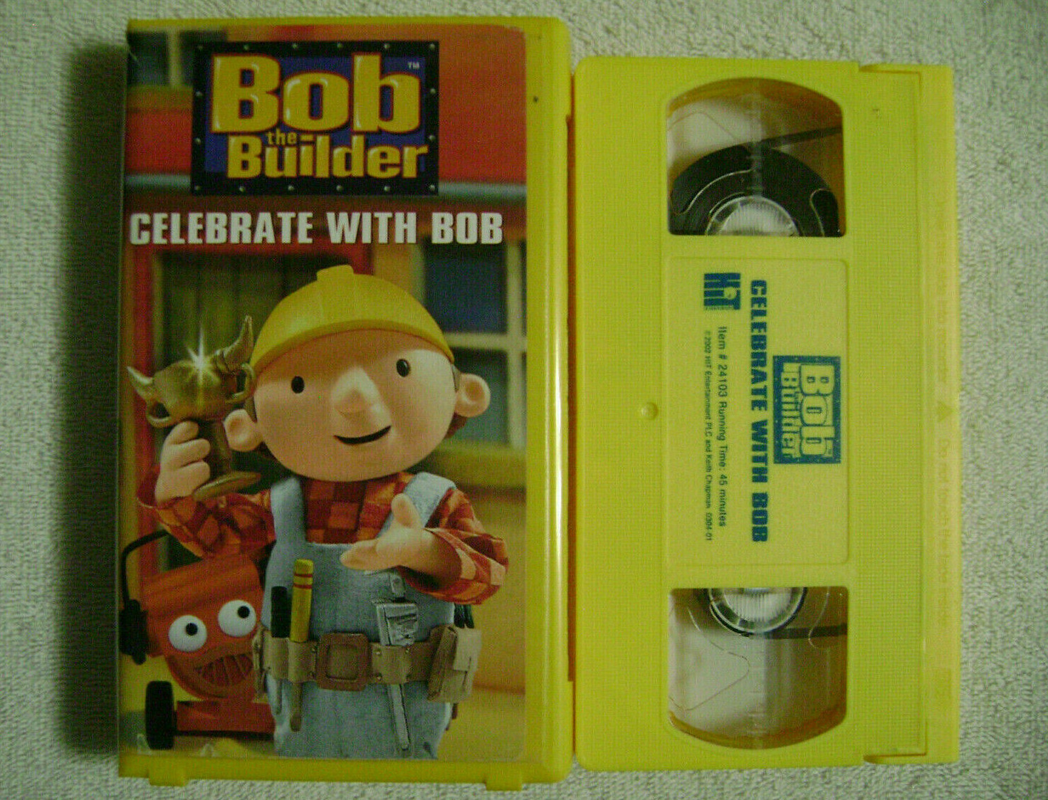 Bob The Builder Celebrate With Bob (VHS, 2002) Bob's Birthday, Bob's