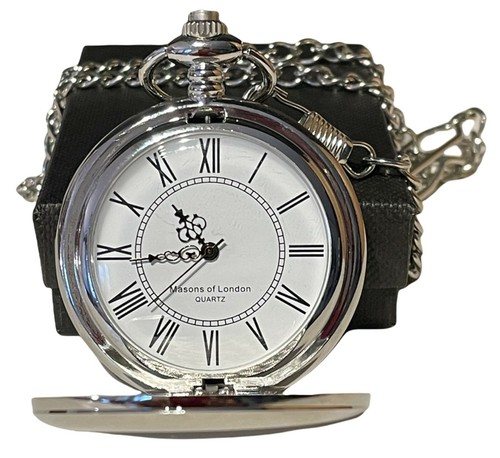Royal Logistics Corps RLC We Sustain Military Army Masons Of London Pocket Watch - Picture 5 of 7