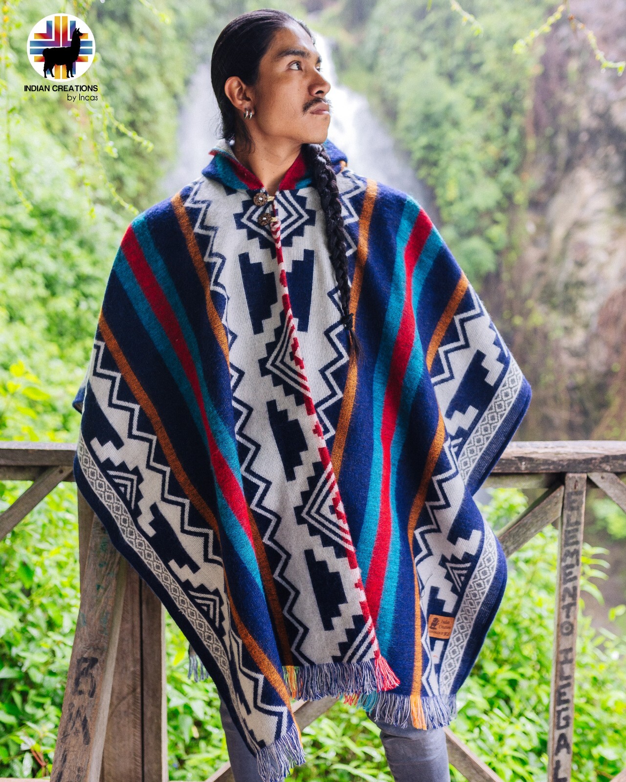 alpaca poncho mens
