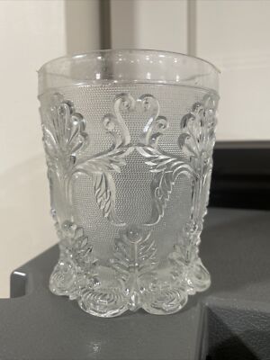Antique French Cristalleries de Saint Louis Gothic Revival Goblet/Vase c 1840