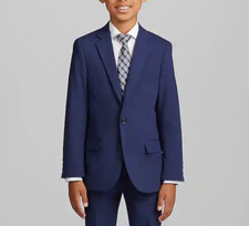 2023 RALPH LAUREN Boys Navy Blue Sport Coat Suit Blazer 14R