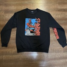 Marvel Spiderman Para Hombre Envejecido Clásico Retro Superhéroe Pullover Sudadera L