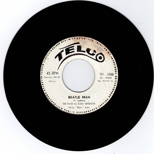 TELCO ALL STARS-BEATLE MAN-HOLD ON TO YOUR MAN-TELCO TRINIDAD 67 EX