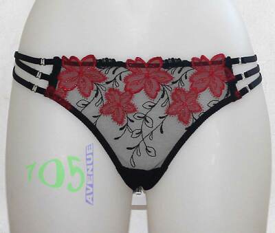 Slip Culotte Dentelle MILLESIA Noir Chair - Taille 2 (FR) - Neuf Avec étiquettes