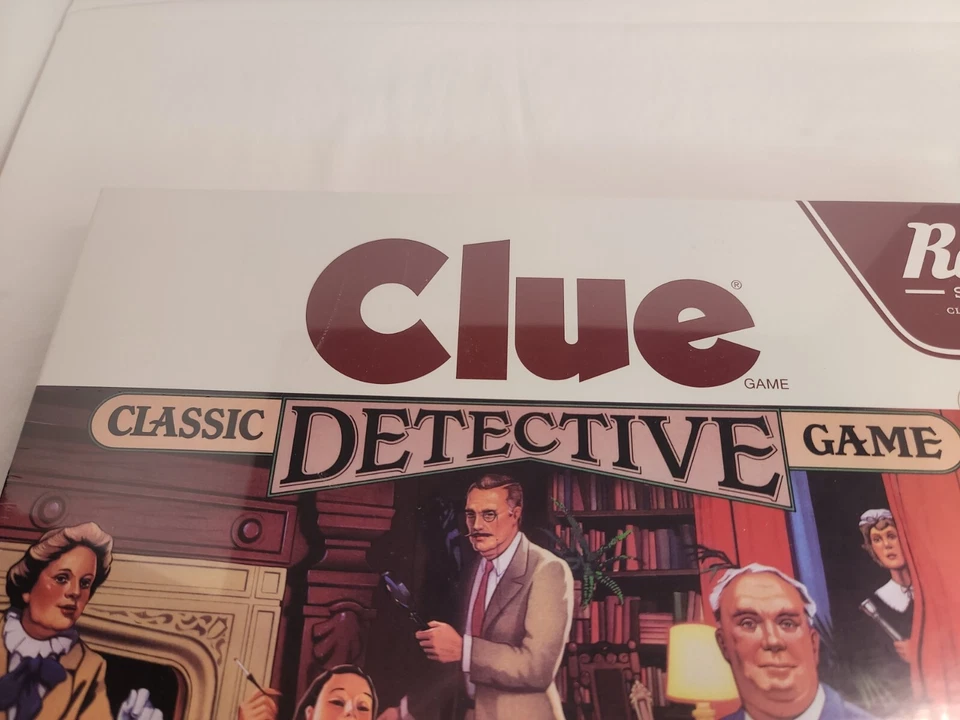 Hasbro Retro Series Clue Classic Detective Board Game 1986 Edition NEW  - Image 2 of 4