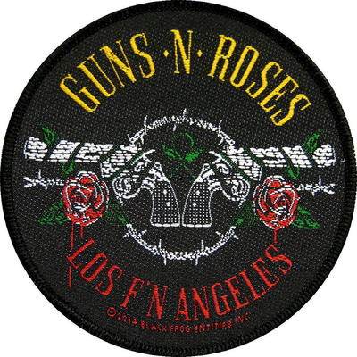 GUNS N' ROSES PATCH AUFNÄHER # 34 LOS F'N ANGELES 9cm FLICKEN ABZEICHEN