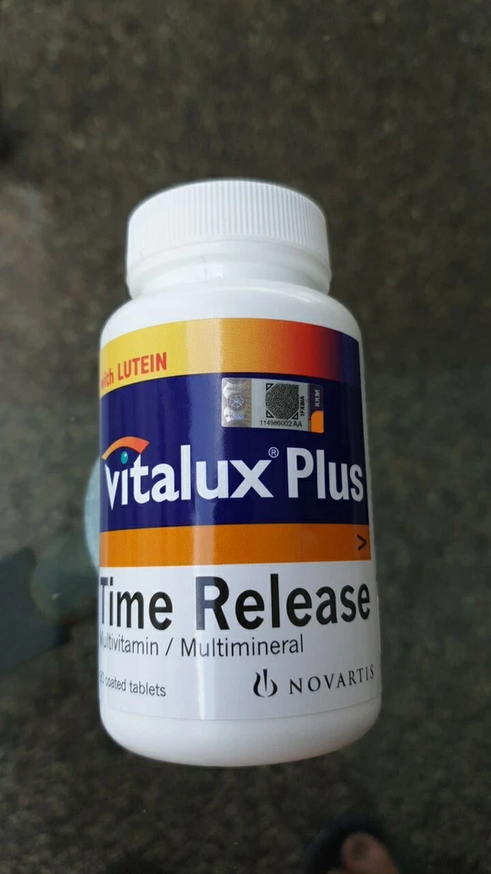Мультивитаминные и мультиминеральные препараты Vitalux Plus Time Release 30-е БЕСПЛАТНАЯ ДОСТАВКА - Изображение 4 из 4