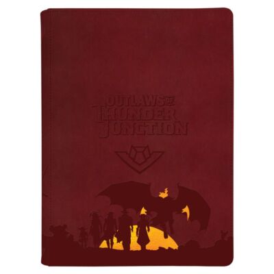 Zippered 9-Pocket Premium Pro-Binder - Outlaws of Thunder Junction