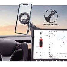 Car Display Screen Magnetic Phone Holder Mount for Tesla Cars