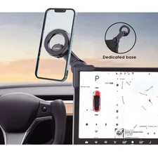 Car Display Screen Magnetic Phone Holder Mount for Tesla Cars