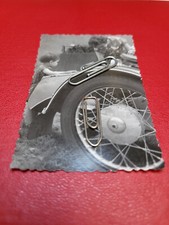 DDR Oldtimer Foto Echtfoto Simson AWO 425 T Motorrad + Beiwagen Stoye orig 08/10