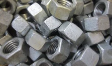 1/2-13 Galvanized Hex Nuts & Flat Washers 32 Pieces Each