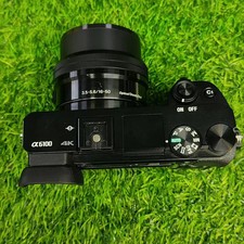 Sony Alpha a6100 24.2MP Mirrorless SLR Digital Camera W/ 16-50mm Lens English