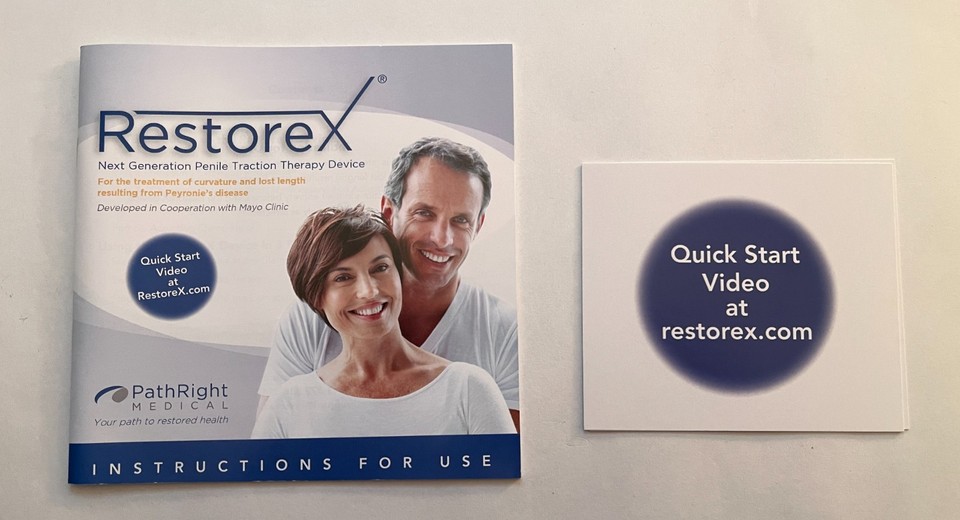 RestoreX Penile Traction Therapy Device by Pathright Medical | eBay
