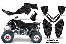 Graphic kit Sticker Decal Wrap for Polaris Outlaw 500/525 06-08 SKULLS & HAMMERS