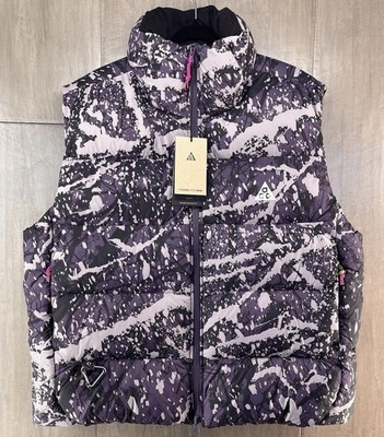 New! Nike ACG Lunar Lake Vest Sz.Small FV7331-573 Puffer ADV Outdoors Fit Trail
