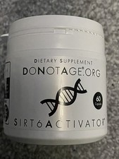 DoNotAge Pure SIRT6 ACTIVATOR 60 Caps Vegan And Non GMO Purity Tested Highest Q