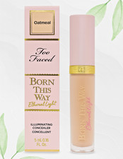 Too Faced Born This Way Ethereal Light Concealer Oatmeal 0.16oz Smoothing NEW