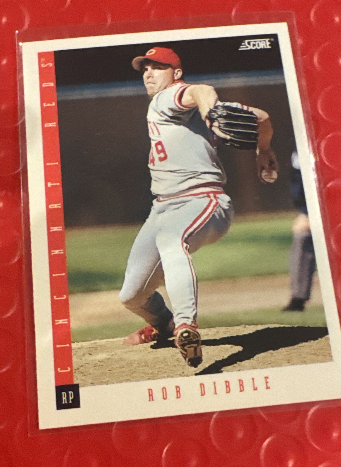 1993 Score - Rob Dibble #651 Cincinnati Reds Mlb