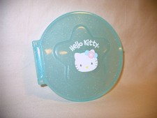 Vintage Hello Kitty Plastic CD Case Holder Bl...