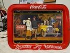 Vintage Coca-Cola Tray with Legs 1987