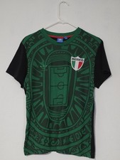 SMALL adidas Originals Men's  MEXICO TEAM FUTBOL TEE Shirt  F77469  Green  1AVL