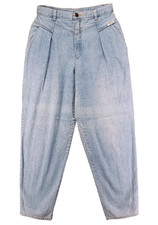 Vintage 80s Cherokee High Waist Bareback Mom Jeans Womens 12 28x30 Made In USA