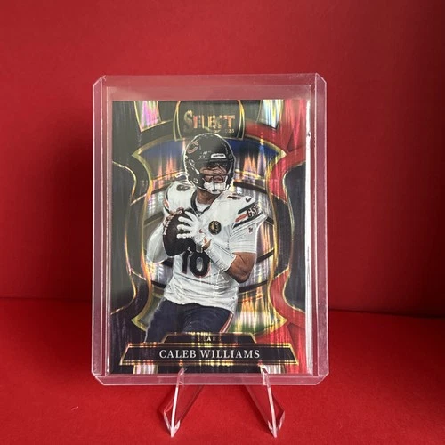 CALEB WILLIAMS 2025 SELECT BLACK & RED SHOCK MEGA BOX PARALLEL! CONCOURSE LEVEL